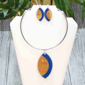 Parure Naïka Bleu