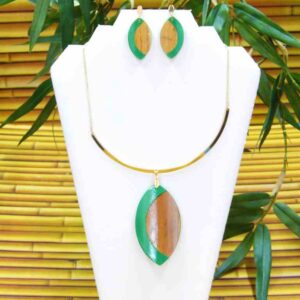 Parure Naïka vert