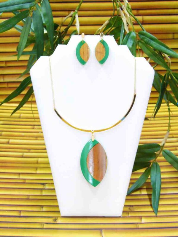 Parure Naïka vert