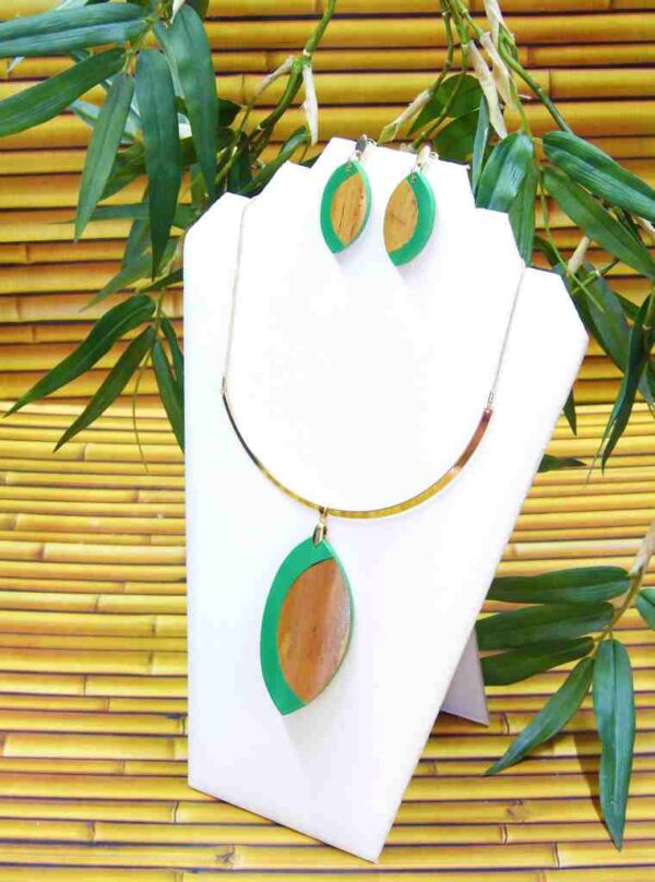 Parure Naïka vert – Image 2