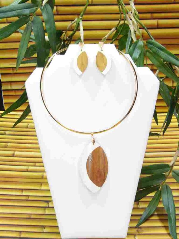 Parure Naïka blanc