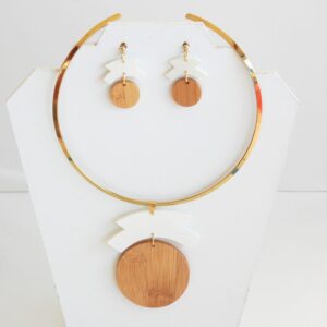 Parure MONA Blanc