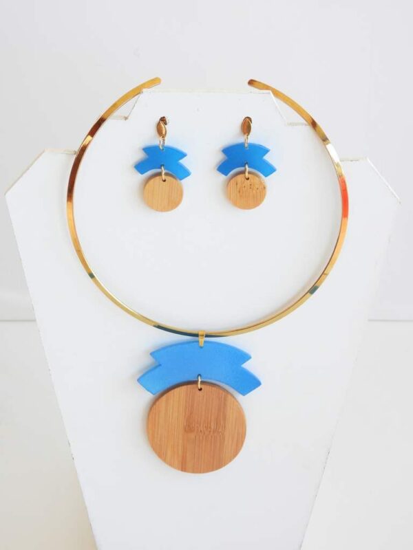Parure MONA Bleu